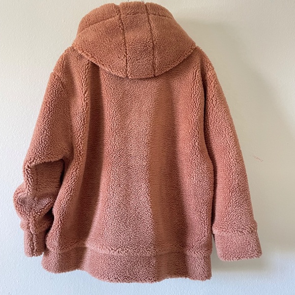 Alo Yoga Norte Sherpa Oversized Jacket Size Small - Picture 12 of 16